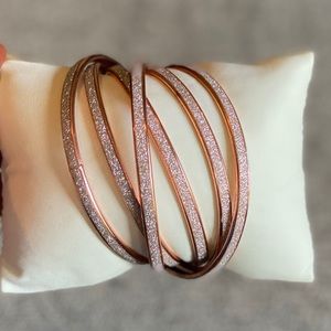 Rose gold bracelet